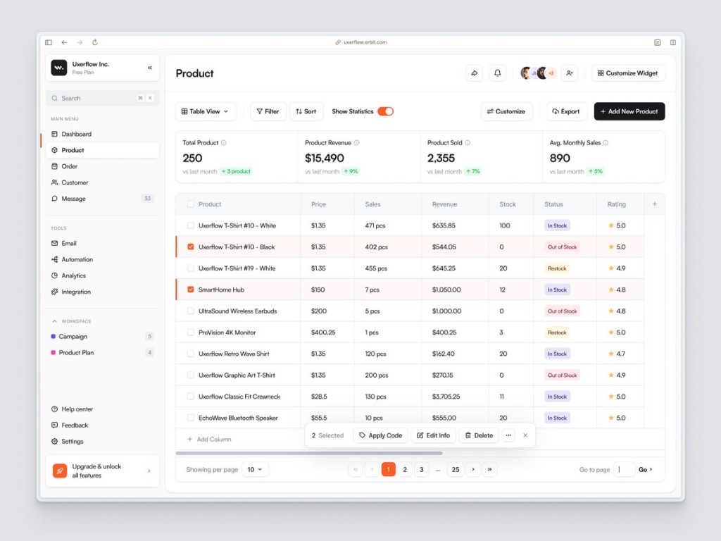 FinTech Dashboard